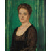 Reproduktion des Gemäldes Portrait einer Frau (Martha Butzer) - Franz von Stuck