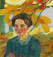 Portrait eines jungen Mädchens - Leo Putz — Ansicht des Kunstwerks