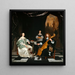 Portrait of the Sinfonia family - Michiel Van Musscher — framed artwork on a wall