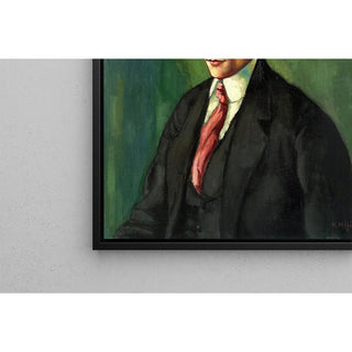 Portrait of a Man - Konrad Mägi | Reproduction Tableau Décoration murale affiche copie