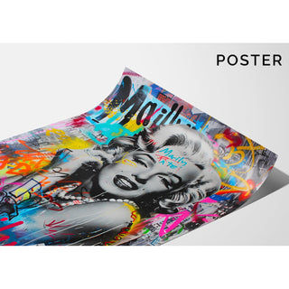 Street Art Painting – Iconic Marilyn