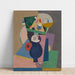 Reproduktion des Gemäldes Topf mit Blumen - Georges Valmier