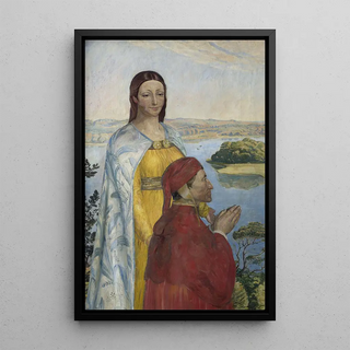 Poul Simon Christiansen - Dante and Beatrice in Paradise.webp