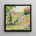 Hügelwiesen im September - Willard Metcalf — gerahmtes Bild an der Wand