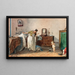 Tadel - Caravaggio — gerahmtes Bild an der Wand