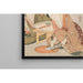 Reproduktion des Gemäldes Vorbereitung von rohem Fisch - Kitagawa Utamaro