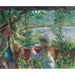Reproduction of the painting Near the lake - Pierre-Auguste Renoir