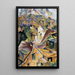 Flanc de colline - Preston Dickinson — quadro incorniciato alla parete