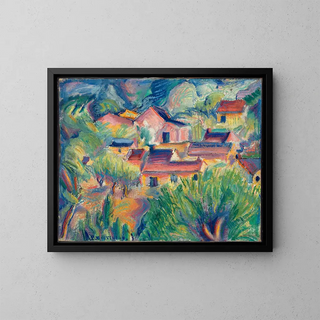 Preston Dickinson - Houses and Landscape.webp