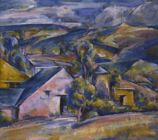 Les Collines - Preston Dickinson — Ansicht des Kunstwerks