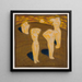 Prière de Pikese - Oskar Kallis — quadro incorniciato alla parete