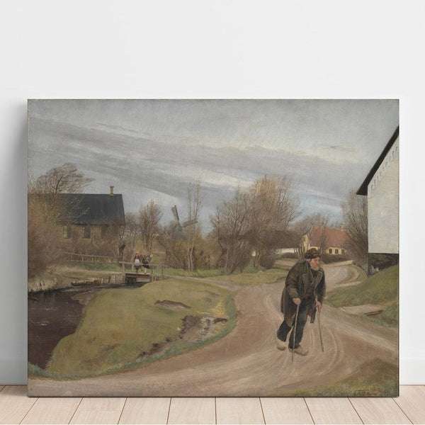 Printemps à Hals, Jutland - Laurits Andersen Ring | Reproduction Tableau Décoration murale affiche copie