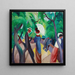 Passeggiata - August Macke — quadro incorniciato alla parete