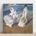 Reproduktion des Gemäldes Spaziergang am Meerestrand - Joaquín Sorolla