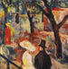 Spaziergänger im Park - Wilhelm Thny — Ansicht des Kunstwerks
