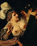 Eine Allegorie des Sinns des Sehens - Pseudo Caroselli — Ansicht des Kunstwerks