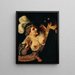 Eine Allegorie des Sinns des Sehens - Pseudo Caroselli — gerahmtes Bild an der Wand