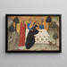 La Vierge défaillante et les trois Marie au tombeau du Christ - Puccio di Simone — quadro incorniciato alla parete