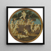 Putti mit einem Weinkelter - Nachfolger von Raffael — gerahmtes Bild an der Wand