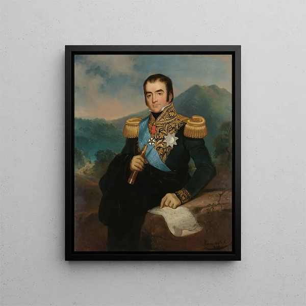 Raden Saleh - Posthumous Portrait of Herman Willem Daendels GovernorGeneral of the Dutch East Indies.webp