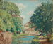 Sentier de halage au bord du canal à New Hope - Rae Sloan Bredin — vista dell’opera