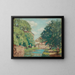 Sentier de halage au bord du canal à New Hope - Rae Sloan Bredin — quadro incorniciato alla parete