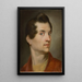 Self-portrait - Rafał Hadziewicz — framed artwork on a wall