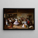 Danza in una locanda di campagna - Rafael Benjumea — quadro incorniciato alla parete