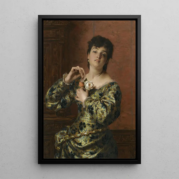 La touche finale - Raffaele Giannetti — framed artwork on a wall