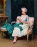 Aline - Raimundo de Madrazo y Garreta — Ansicht des Kunstwerks