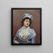 Kontemplation - Raimundo de Madrazo y Garreta — gerahmtes Bild an der Wand