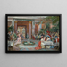 Bal masqué à l'hôtel Ritz Paris - Raimundo de Madrazo y Garreta — gerahmtes Bild an der Wand
