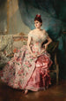 Portrait d'une dame - Raimundo de Madrazo y Garreta — vista dell’opera