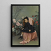 Portrait de Mercedes de Heeren - Raimundo de Madrazo y Garreta — gerahmtes Bild an der Wand