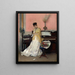 Rêverie La Lettre - Raimundo de Madrazo y Garreta — gerahmtes Bild an der Wand