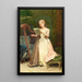 La répétition - Raimundo de Madrazo y Garreta — quadro incorniciato alla parete