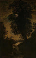 Chute d'eau au clair de lune - Ralph Albert Blakelock — vista dell’opera