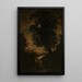 Chute d'eau au clair de lune - Ralph Albert Blakelock — quadro incorniciato alla parete