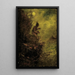 Le feu de signalisation - Ralph Albert Blakelock — gerahmtes Bild an der Wand