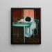 Fatigued Painting - Ramon Casas — framed artwork on a wall