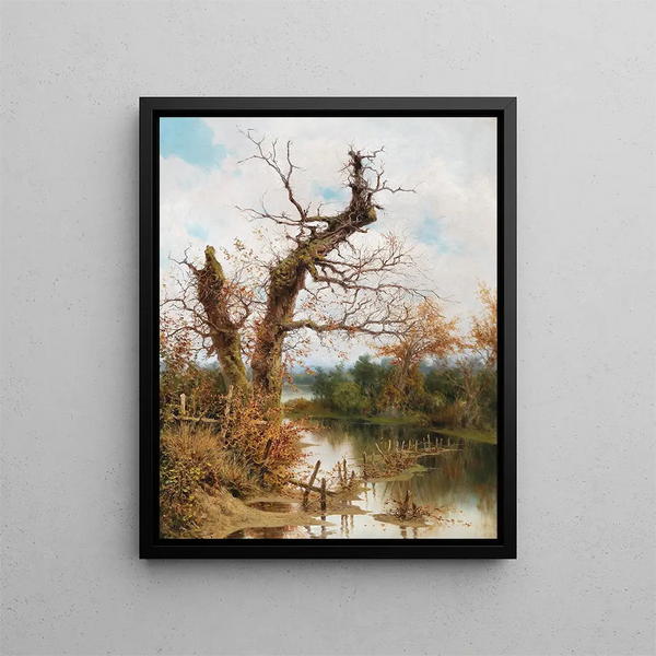 Ramn Tusquets - Old Tree by the Stream.webp