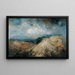 Landschaft mit Felsen - Ramon Martí i Alsina — gerahmtes Bild an der Wand
