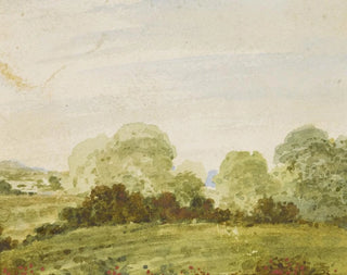 Ramsay Richard Reinagle - Rolling landscape with trees.webp