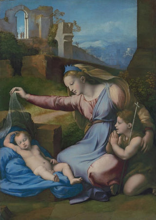Raphael - Madonna with the Blue Diadem.webp