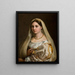 Frau im Schleier - Raphael — gerahmtes Bild an der Wand