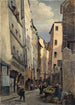 La rue de Venise en 1893 - Raphaël Boutillier — artwork view