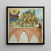 Ratgebs Scenes from Genesis at the Carmelite convent in Frankfurt am Main - Johann Balthasar Bauer — framed artwork on a wall