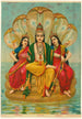 Shesha Narayana - Raja Ravi Varma — vista dell’opera