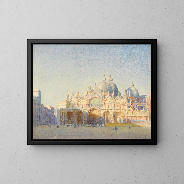 Saint-Marc de Venise - Reginald Barratt — gerahmtes Bild an der Wand