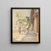 the Saint Mark's Horses in Venice - Reginald Barratt — framed artwork on a wall
